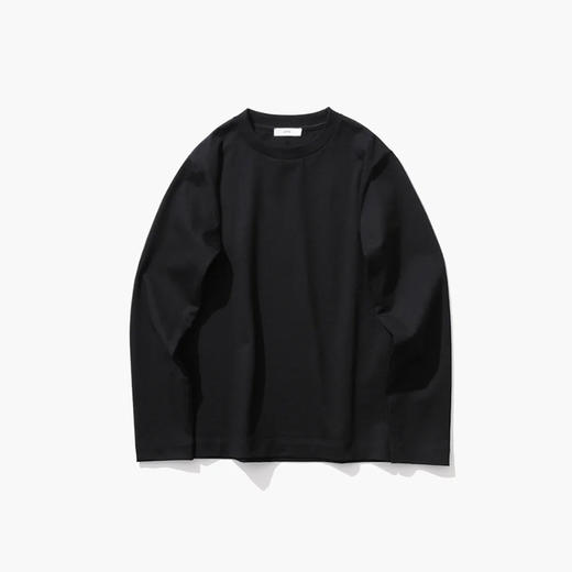 ATON SPININNG OVERSIZED LONG SLEEVE空气纺纱长绒棉长袖T恤 商品图3