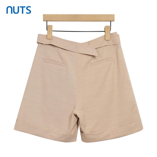 NUTS夏季新款时尚气质阔腿a字型短裤女221071318 商品图1