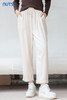 NUTS2023秋季新款气质休闲风松紧腰宽松阔腿休闲长裤女4380701A1 商品缩略图5