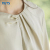 NUTS春秋缎面通勤职场轻熟风女装长袖衬衣女上衣女士4310102A1 商品缩略图4