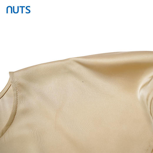 NUTS女装连衣裙夏季新款气质收腰显瘦泡泡袖中长款裙子221101307 商品图3