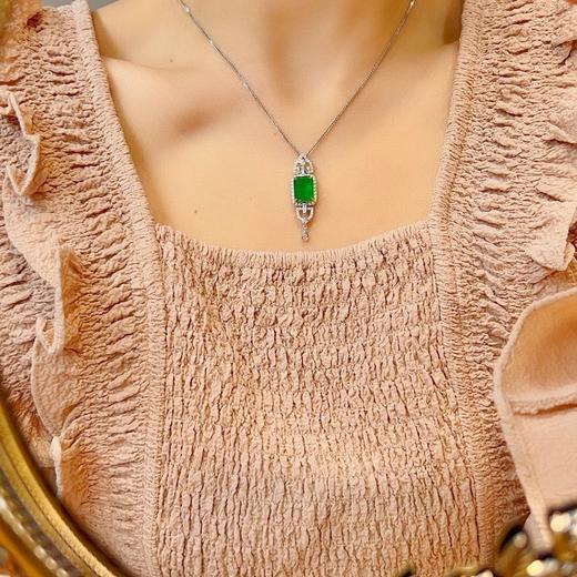 3.9ct 祖母绿吊坠 商品图8
