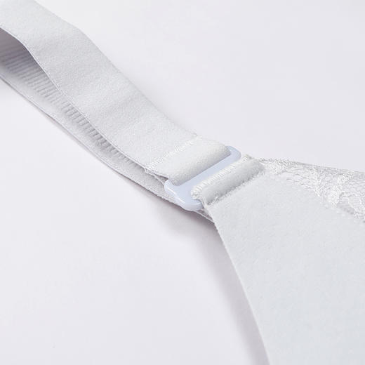 都市丽人内衣完美包容常规文胸蕾丝薄文胸3/4杯四排扣树脂胶圈YBTAA1 商品图6