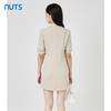 NUTS春秋季新款时尚通勤风西装款式设计感中袖连衣裙女231102001B 商品缩略图4