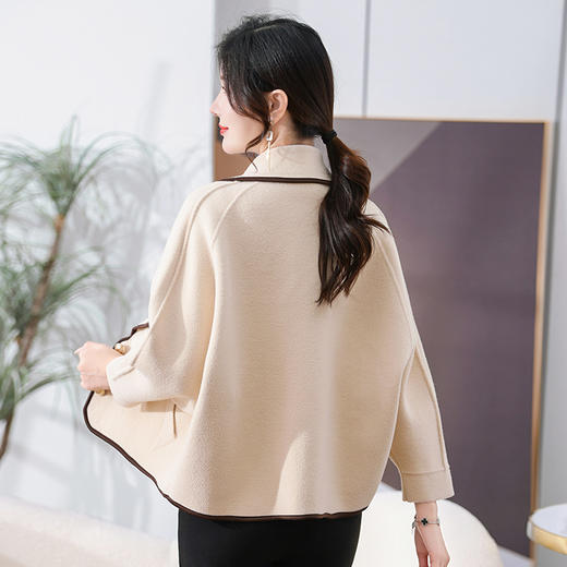 雀说新款外套时尚气质针织开衫中年秋冬上衣服女外穿AL3178 商品图3