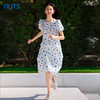 NUTS夏时尚气质高腰显瘦波点短袖衬衫女429011347 商品缩略图2