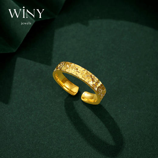 Winy999足银星河蜜恋戒指送女友闺蜜节日生日礼物 商品图0