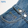 NUTS秋季新款时尚百搭复古水洗牛仔连衣裙女331103360 商品缩略图3