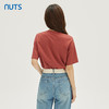 NUTS夏季新款时尚气质简约百搭休闲风纯棉短袖T恤女331021117 商品缩略图4