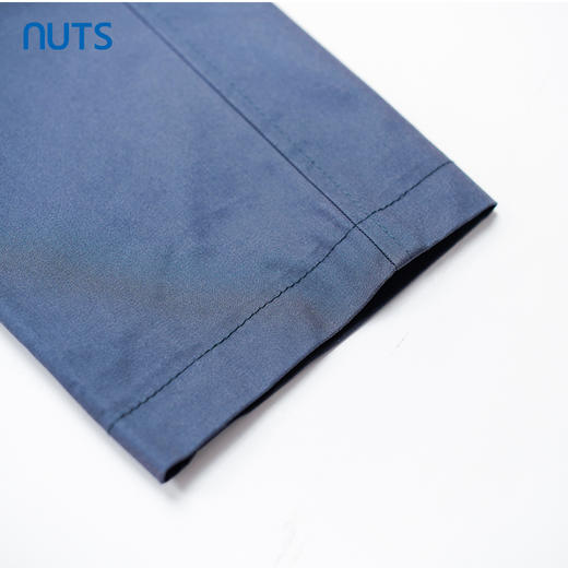 NUTS秋季新款蓝色休闲复古英伦风宽松中长款风衣外套女338043409 商品图4