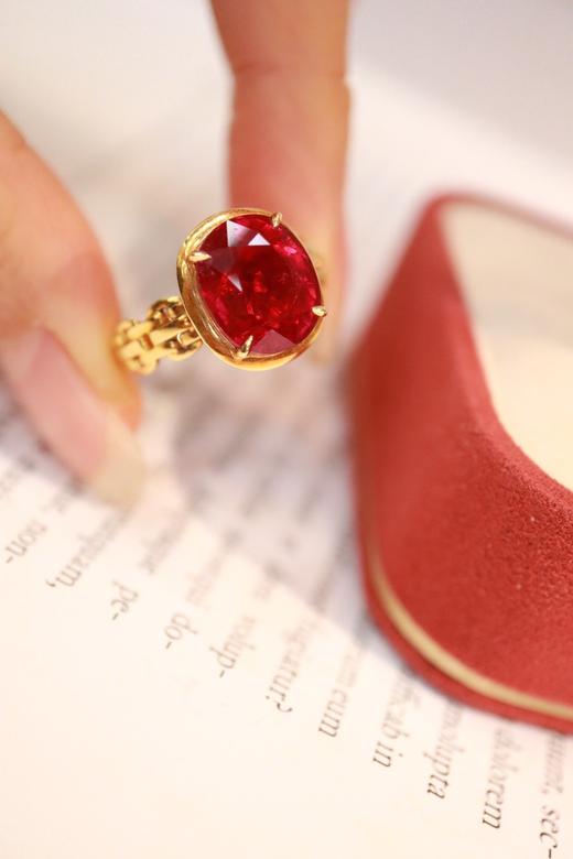 4.86ct 碧玺戒指 商品图0