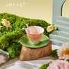 JOYYE花开映喜-釉下彩浮雕花高颜值创意杯子女下午茶杯碟套装陶瓷带勺礼盒 商品缩略图9