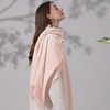 YANECINE羊绒围巾 | 软糯舒适 抗寒保暖 经典百搭 纯色系列 多种颜色可选 商品缩略图6