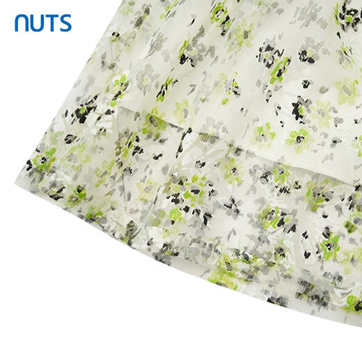 NUTS半身裙女法式碎花仙女超仙森系裙子a字半裙伞裙323063348 商品图3