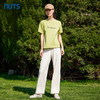 NUTS高腰夏季新款直筒松紧腰休闲裤女421072287 商品缩略图4