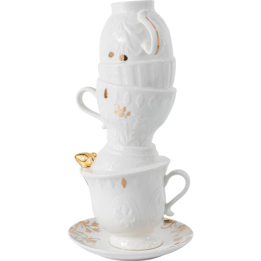 JOYYE爱丽丝-鲜花瓶陶瓷花瓶摆件客厅插花创意花器ins风 商品图3