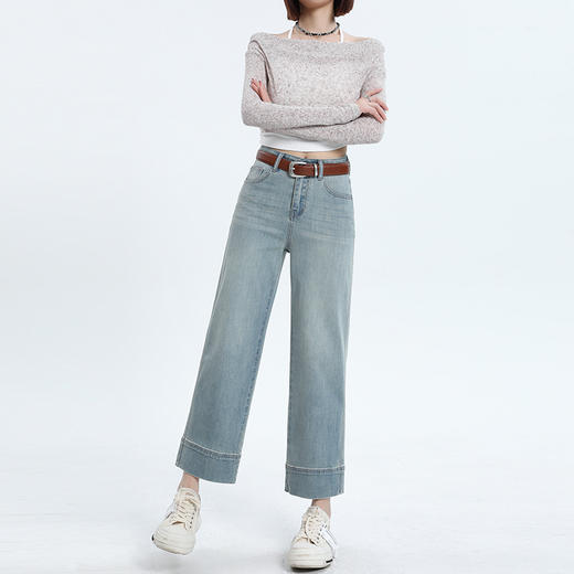 【HEY+JEANS】 九分牛仔裤 9895 商品图3