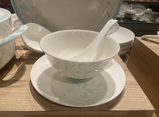 百合花釉中彩10人用50头中餐具 商品图4