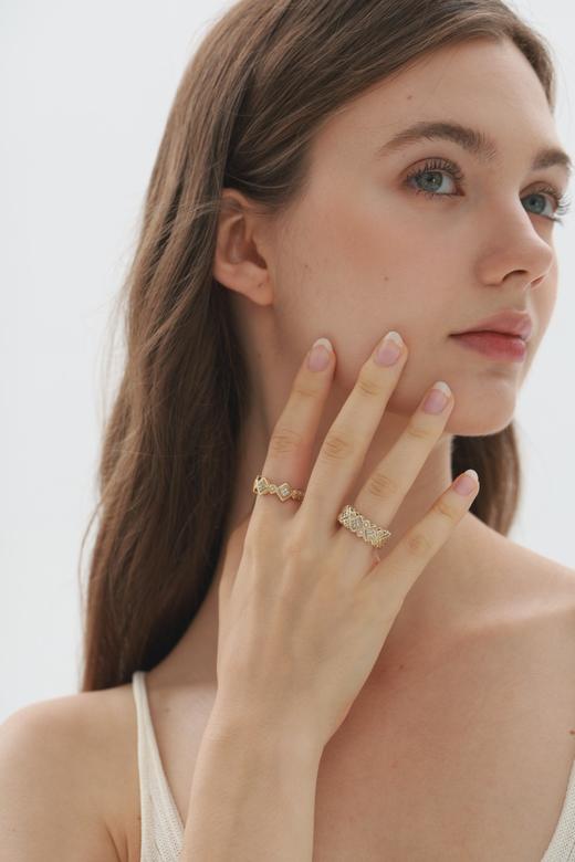 SOL DE VERANO 红刚玉戒指-细款 商品图6