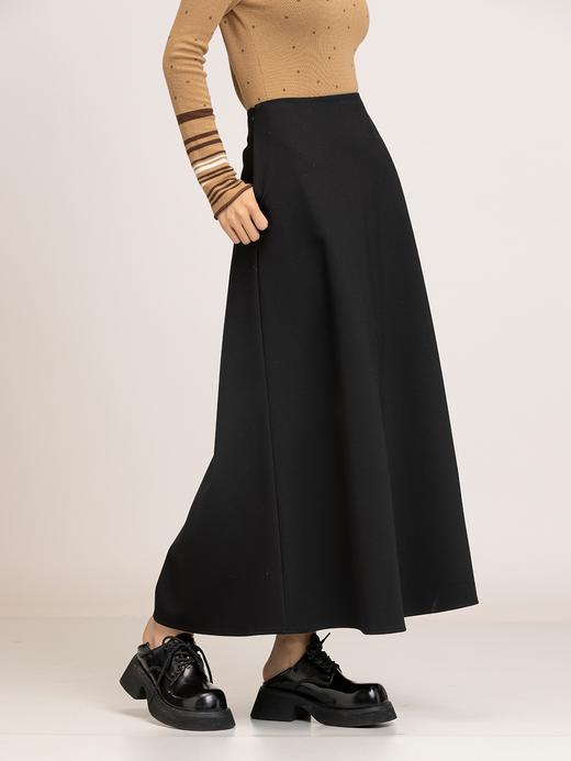 XIAOYU|高腰极简超长半裙243QZ094 商品图1