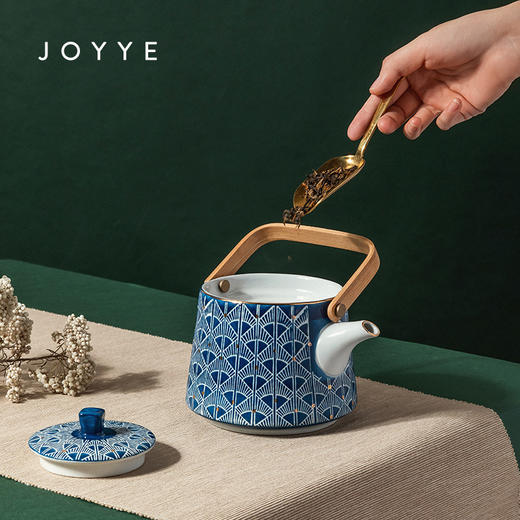 JOYYE悠然-茶具套装 陶瓷家用客厅茶具 日式高档泡茶礼盒 功夫茶具 商品图3