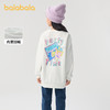 巴拉巴拉女童儿童卫衣加绒保暖秋冬装中大童甜美上衣圆领套头卡通 商品缩略图0