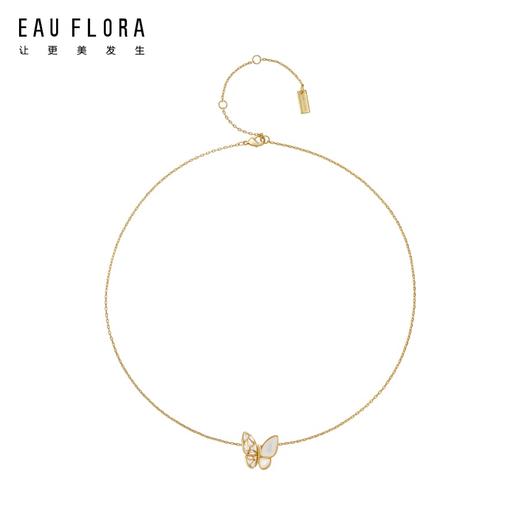 『双生蝶』蝴蝶造型贝母项链 商品图1