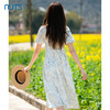 NUTS夏季新款休闲碎花气质仙女风连衣裙女425101245 商品缩略图4