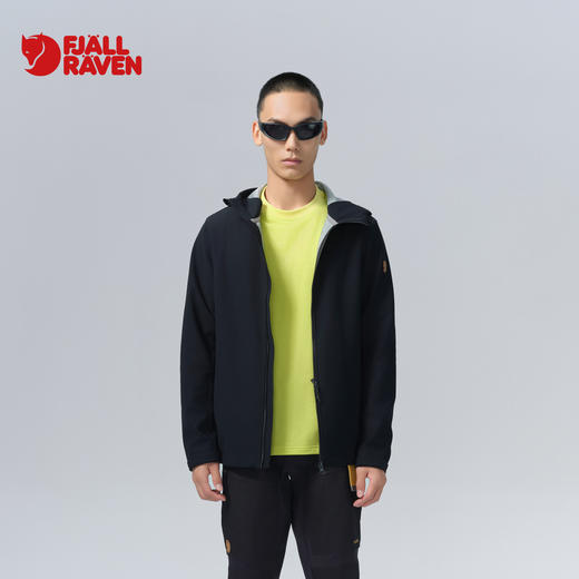 北极狐 男士户外连帽外套 2024秋冬徒步露营防风保暖夹克08242183 商品图0