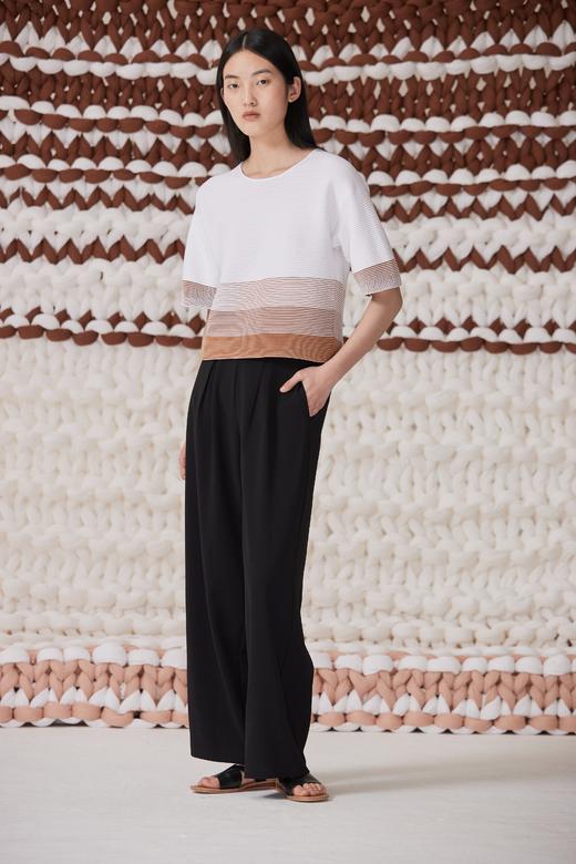 sandriver   女长裤 SJS93K799N 黑色 商品图2