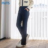 NUTS2023春秋季新款黑色开叉休闲西装裤女高腰显瘦裤子女4340703A1 商品缩略图1