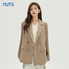 NUTS秋季新款时尚气质宽松显瘦通勤风百搭西装外套女333043172 商品缩略图0