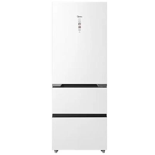 美的/冰箱/BCD-401WUTGPZM凝光白 商品图0