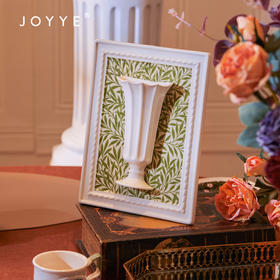 JOYYE威廉·莫里斯-艺术陶瓷联名插花瓶器客厅桌面创意摆件高端饰品礼盒