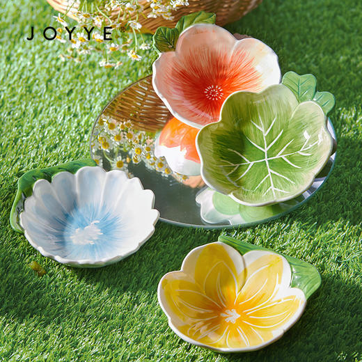 JOYYE梦里花-高端燕窝碗甜品碗糖水碗高颜值水果盘轻奢风水果碗家用客厅 商品图0