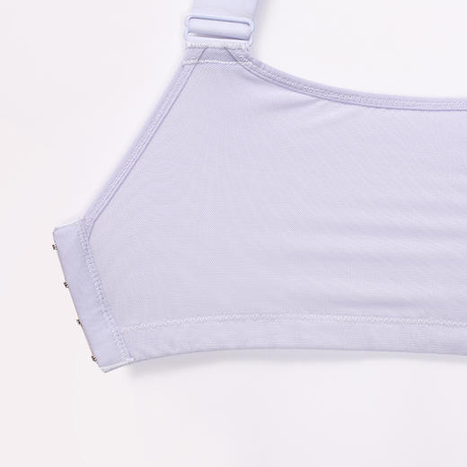 都市丽人内衣完美包容常规文胸锁边蕾丝超薄文胸3/4杯四排扣软钢圈YBT3S7 商品图7