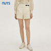 NUTS秋季新款时尚气质百搭肌理感面料休闲短裤女333072125 商品缩略图2