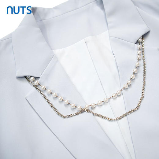NUTS女装西装外套夏季新款时尚气质百搭短袖西服上衣221048237 商品图2