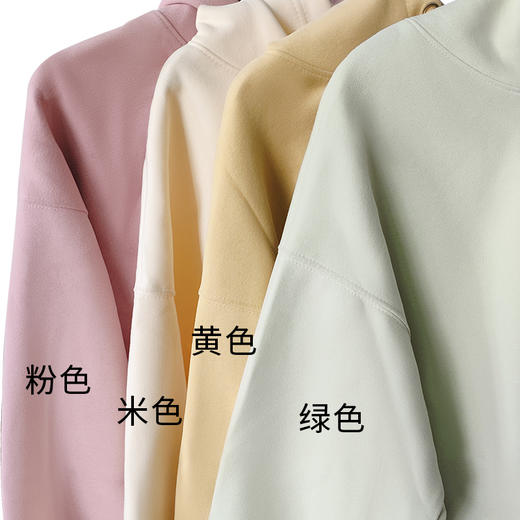 SZ2672连帽卫衣春秋薄款小兔子立体刺绣图案温柔可爱女款上衣 商品图4