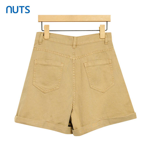 NUTS夏季新款复古高腰水洗牛仔裤女显瘦休闲宽松221111349 商品图1