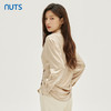 NUTS秋季新款时尚气质通勤风设计感收腰显瘦长袖衬衫女331011157 商品缩略图4