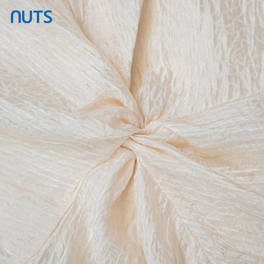 NUTS女气质高级感连衣裙收腰V领夏法式连衣裙v领长裙324101405B 商品图2