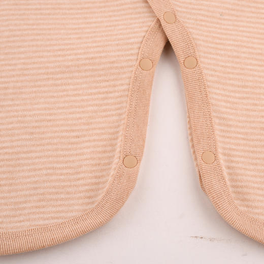 棉果果秋季新品彩棉男童女童爬服蝴蝶连体衣M301726199405 商品图3