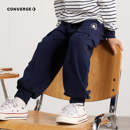 CONVERSE 匡威 秋 大童小童 儿童童装长裤 CNVN-T7-F153 商品图2