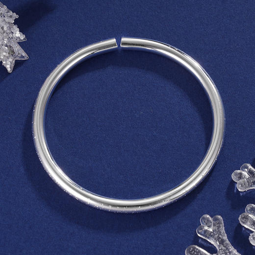 子佩集S999银【星河永照】手镯【BA50100】纯银手镯时尚2408 商品图1
