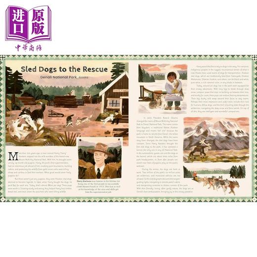 【中商原版】公园的50个故事 50 True Tales from Our Great National Parks 英文原版 儿童绘本故事书 精装科普绘本 进口图书 商品图4