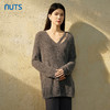 NUTS2023秋季新款时尚设计感V领口毛织针织衫女4350503A1 商品缩略图4