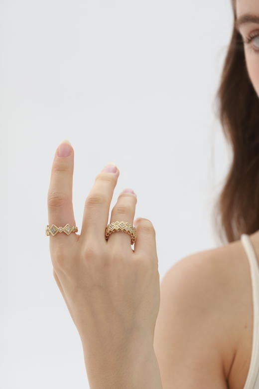 SOL DE VERANO 红刚玉戒指-细款 商品图3