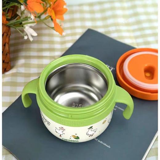 膳魔师316L不锈钢内胆多功能保温碗320ml（蓝色/橙色） 商品图3