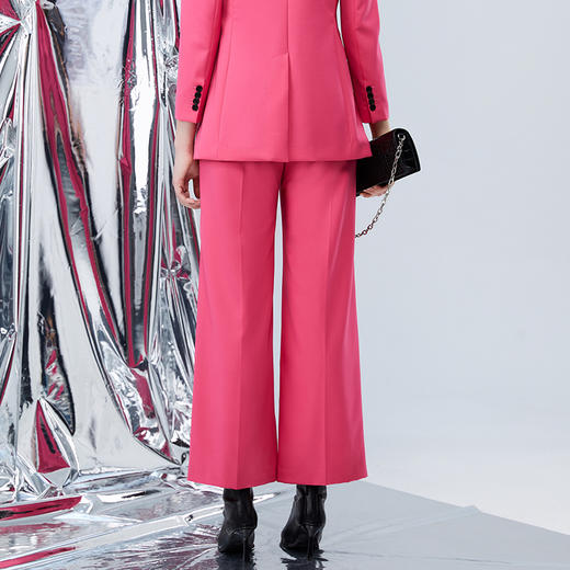 EITIE爱特爱秋季新款通勤时尚百搭西装裤女7505211 商品图3